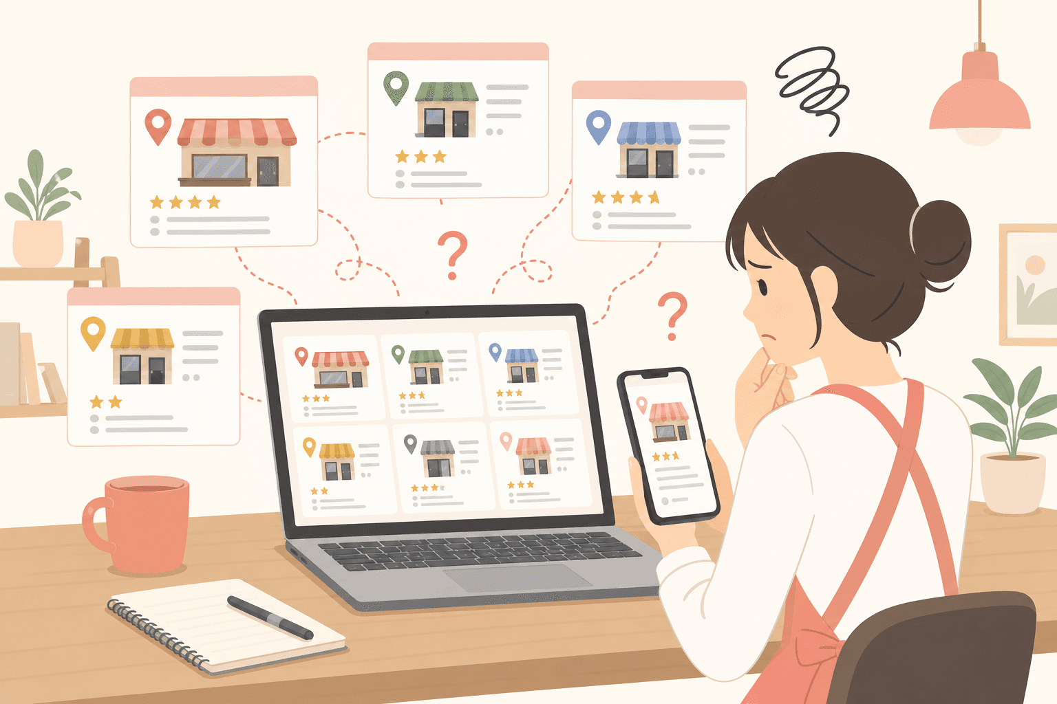 MEO対策の課題イメージ
